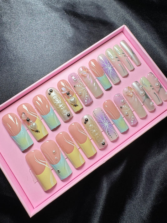 Dream beach 24 pc nail set